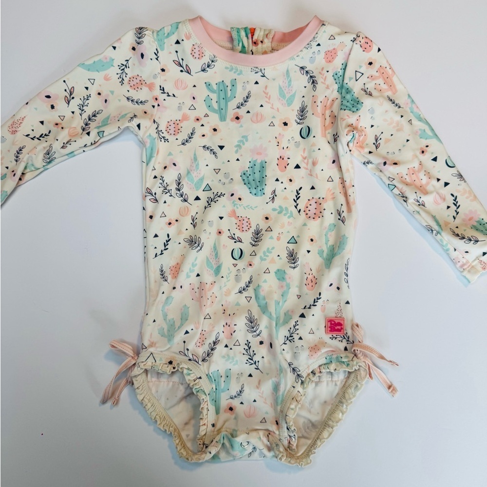 Ruffle Butts Desert Bloom One Piece Swimsuit 18-24M